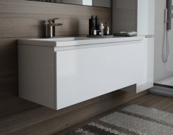 Тумба с раковиной Эстет Dallas Luxe 110 подвесная 