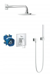 Смеситель для ванны с душевым гарнитуром Grohe Eurocube 23409 000