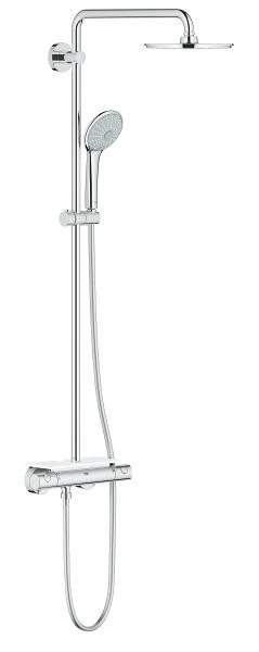 Душевая система с термостатом и полочкой GROHE Euphoria 26363 000