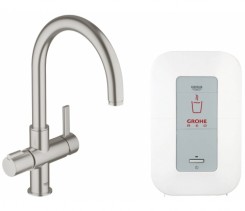 Смеситель для мойки и бойлер ( 4 л.) Grohe Red 30083 DC0