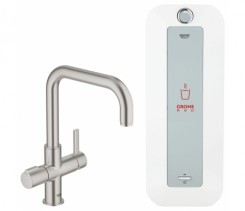 Смеситель для мойки и бойлер (8 л.) Grohe Red 30156 DC0