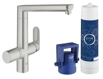 Стартовый комплект со смесителем для мойки Grohe Blue 31344 DC1