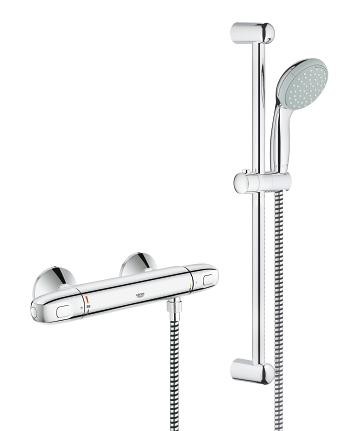 Термостат для душа с душевым гарнитуром Grohe Grohtherm 1000 34151 003