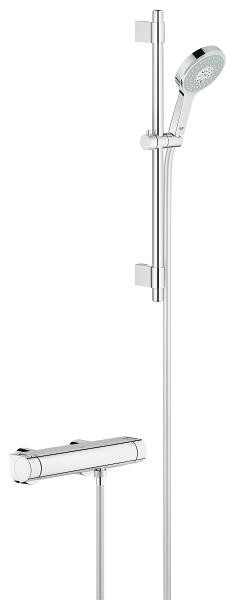 Термостат для душа с душевым гарнитуром Grohe Grohtherm 2000 34281 001