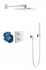 Термостат для душа с душевым гарнитуром Grohe Grohtherm Cube 34506 000