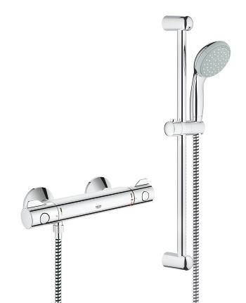 Термостат для душа с душевым гарнитуром Grohe Grohtherm 800 34565 000