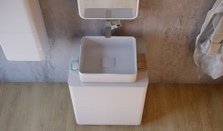Тумба под умывальник Raval Pure 65 напольная