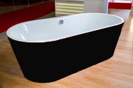 акриловая ванна Kolpa san Comodo FS Black 185x90  
