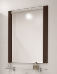 Зеркало Акватон Ария 65 коричневое