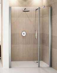 душевая дверь Novellini Giada G+F in line - 110 см стекло