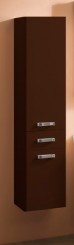 Шкаф-колонна подвесная Акватон Америна 34 см коричневый
