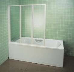 Шторка для ванн VS3 100 Transparent (стекло)