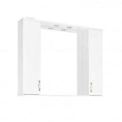 Зеркальный шкаф Style Line Олеандр-2 1000/С белый