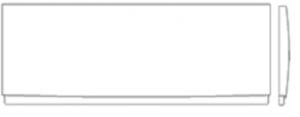 Панель фронтальная для акриловой ванны Alvaro Banos 170